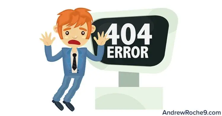 White Hat Link Building-404 Error Page