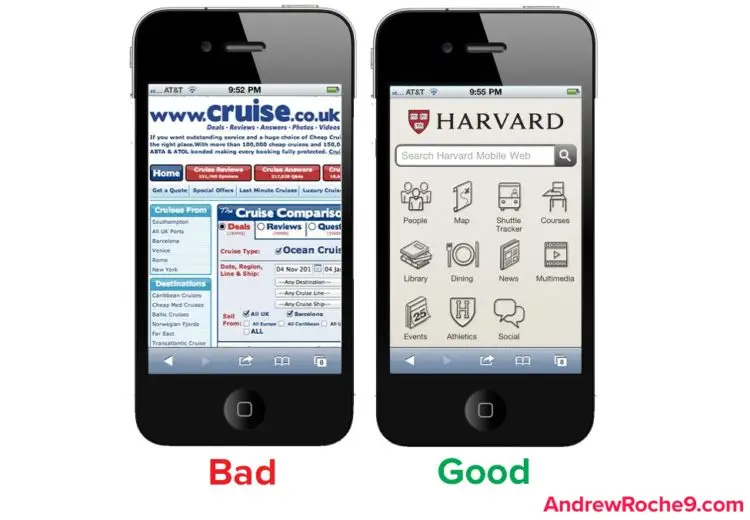 Mobile Optimization Comparison