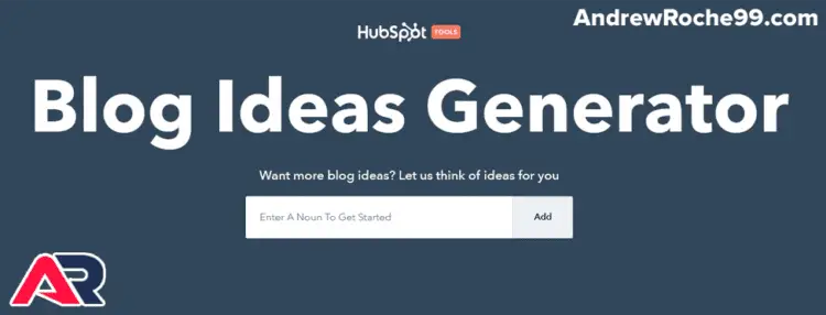 Hubspot Blog Topic Generator