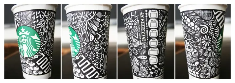 Word of Mouth Marketing and Why It's Still Important 6 Starbucks White Cup Contest User-Generated Content